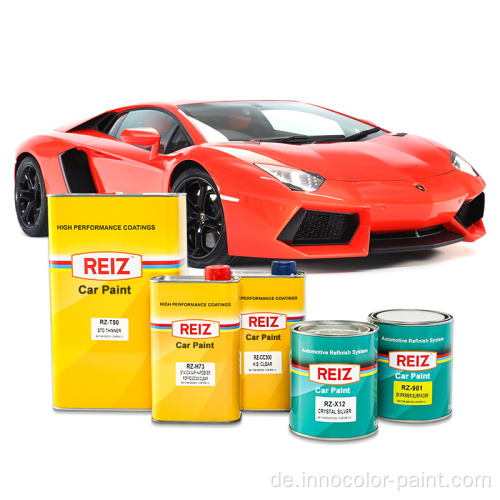 Komplette Formel Reparatur repinish Car Farbe